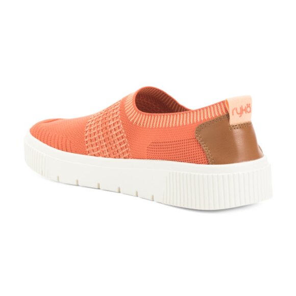 NEW RYKA Vista Slip On Sneakers for women in orange 7253j2 - Picture 2 of 11